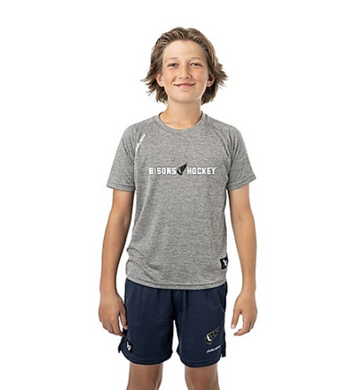 Bauer Youth Team Tech Tee - Foothills Bisons