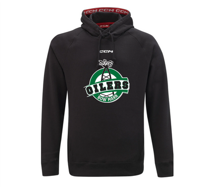 CCM Team Pullover Hoodie - BOW MARK OILERS