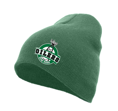 Pacific Headwear Basic Knit Beanie - BOW MARK OILERS