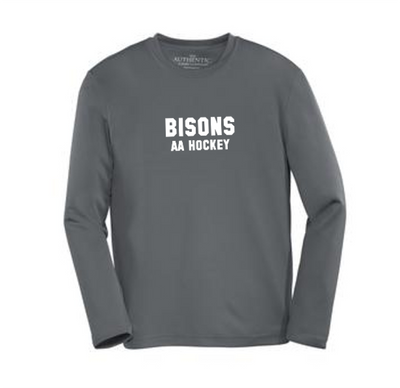 Atc Youth Pro Team Long Sleeve Tee - Foothills Bisons