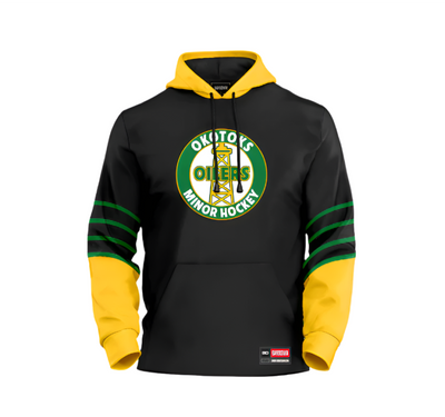 Bardown Youth OMHA Custom Sublimated Get Wild Hoodie Black
