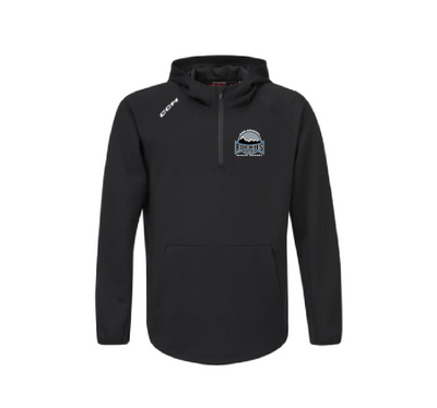 CCM Youth Premium Tech Fleece 1/4 Zip Hoodie - High Country Rockies