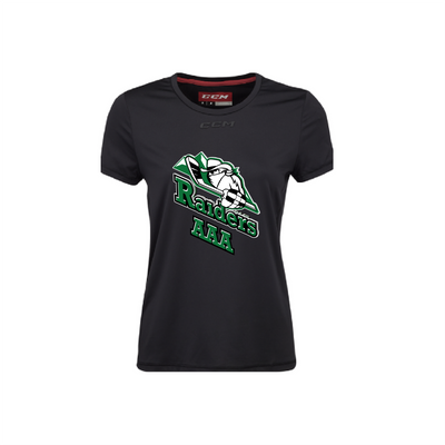 CCM Women's Training Short Sleeve Tee - Raiders AAA