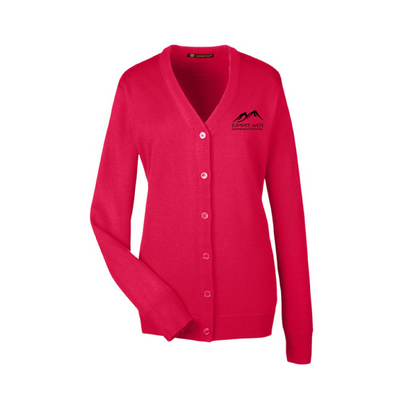 Women's Pilbloc V-Neck Button Cardigan Sweater - Summit West Independent School