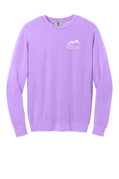 Comfort Colours Lightweight Crewneck - Summit West Independent School