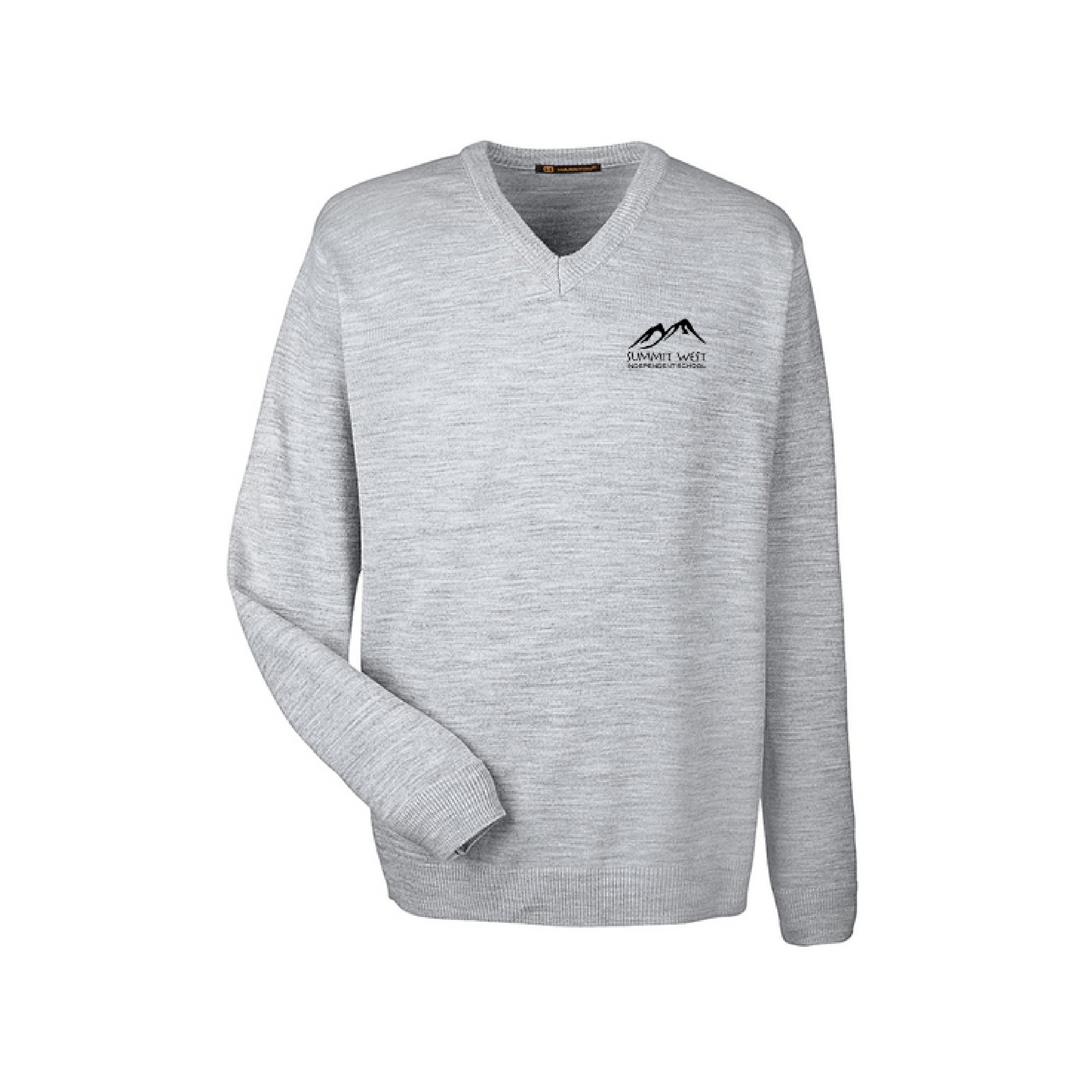 Men's Pilbloc V-Neck Sweater - Summit West Independent School