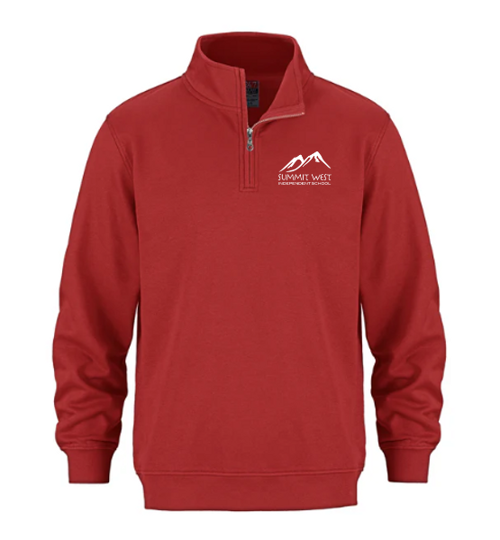 Flux 1/4 Zip Sweater - Summit West Independent School