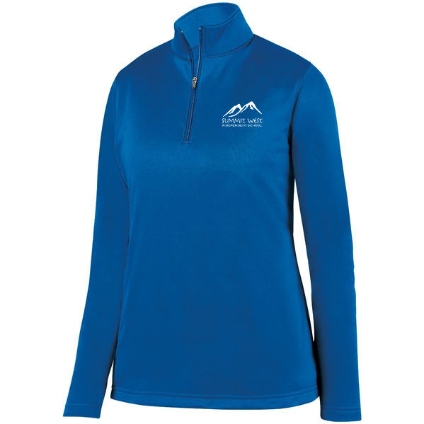 Augusta Sportswear Ladies Wicking Fleece Pullover - Summit West Independent School