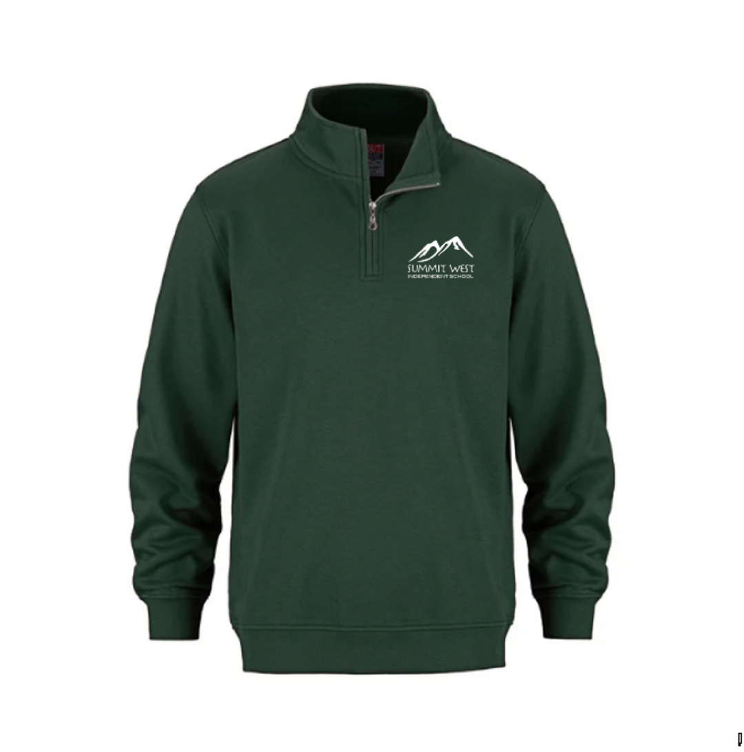 Flux Youth 1/4 Zip Sweater - Summit West Independent School