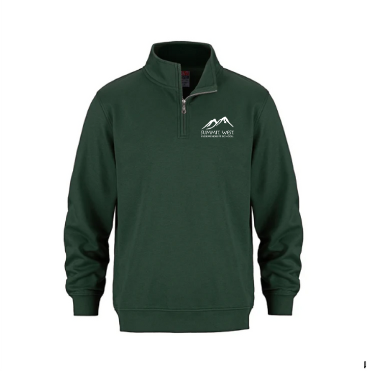 Flux Youth 1/4 Zip Sweater - Summit West Independent School