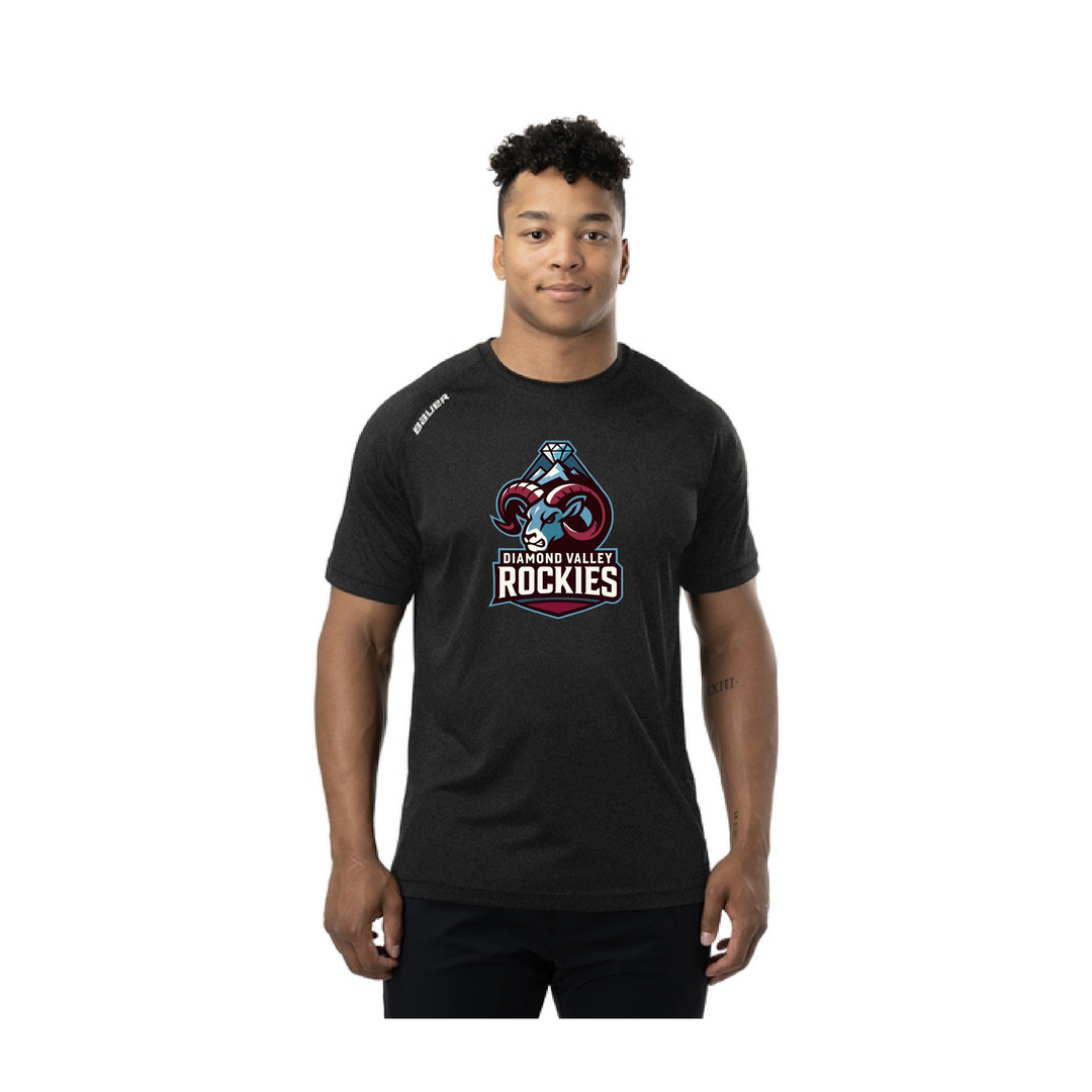 Bauer Team Tech Tee - Diamond Valley Rockies