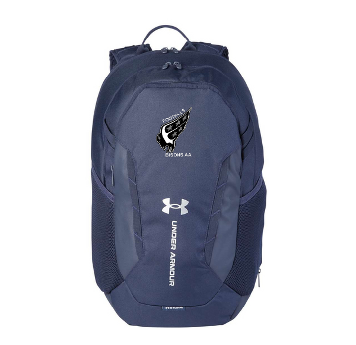UA Hustle 5.0 Team Backpack - Foothills Bisons