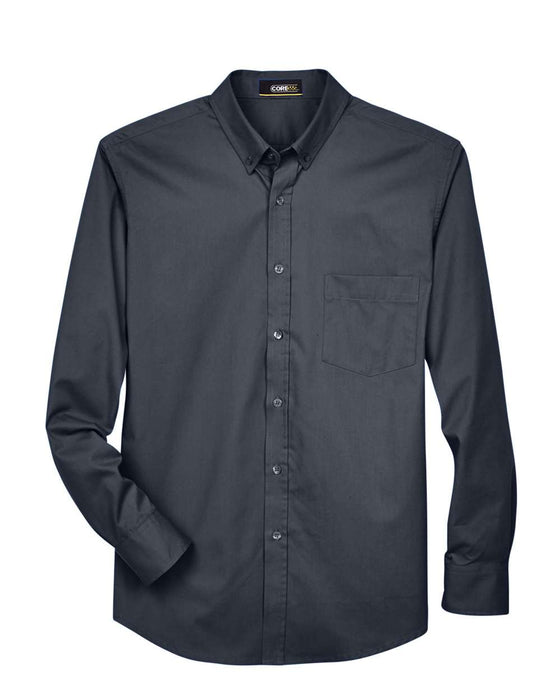 Men's Operate Twill Shirt - Summit West Independent School
