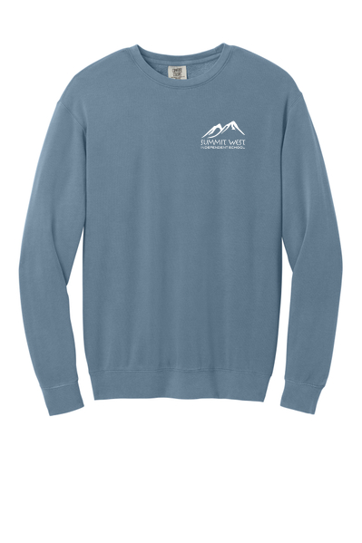 Comfort Colours Lightweight Crewneck - Summit West Independent School