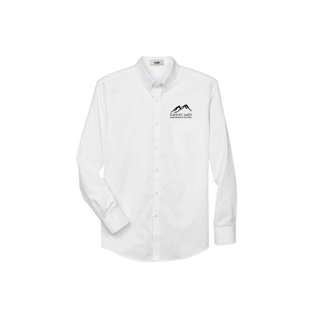 Men's Operate Twill Shirt - Summit West Independent School