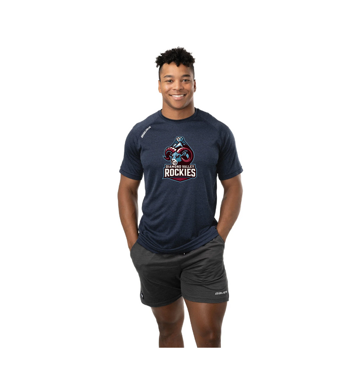 Bauer Team Tech Tee - Diamond Valley Rockies
