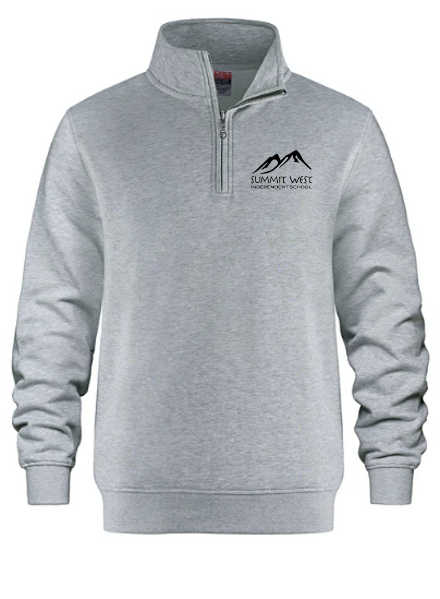 Flux Youth 1/4 Zip Sweater - Summit West Independent School