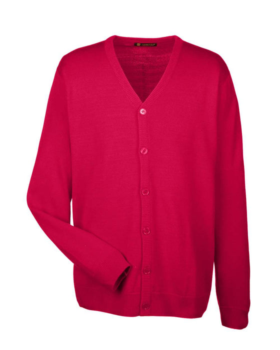 Men's Pilbloc V-Neck Button Cardigan Sweater - Summit West Independent School