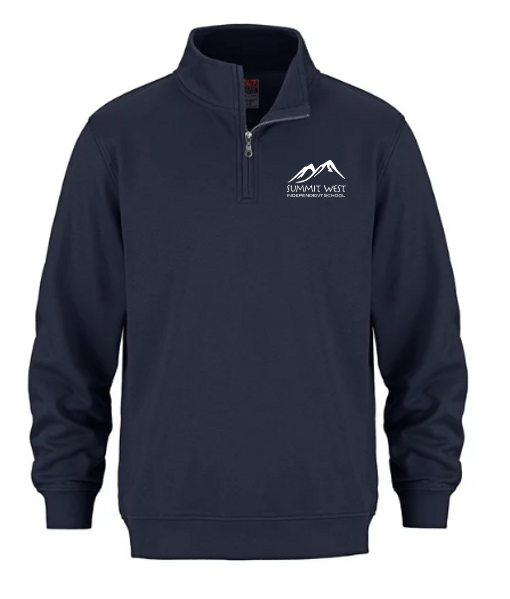 Flux Youth 1/4 Zip Sweater - Summit West Independent School
