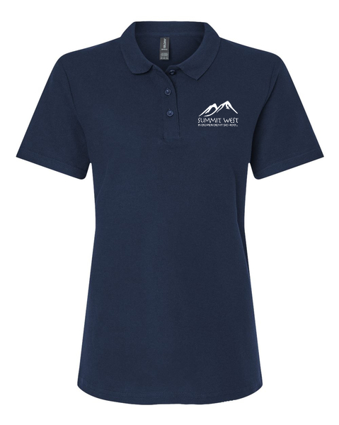 Softstyle Women's Pique Polo - Summit West Independent School