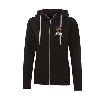 ATC Ladies ES Active Full-Zip Hooded Sweatshirt - Foothills Spurs