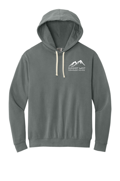 Comfort Colours Lightweight Hooded Sweatshirt - Summit West Independent School
