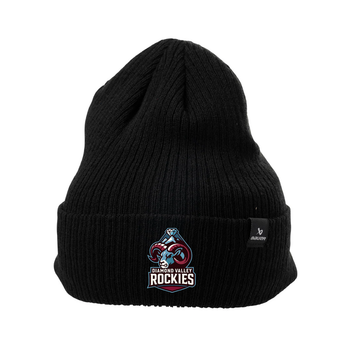 Bauer Team Ribbed Toque - Diamond Valley Rockies