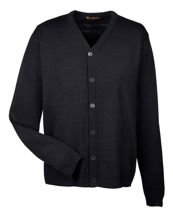 Men's Pilbloc V-Neck Button Cardigan Sweater - Summit West Independent School