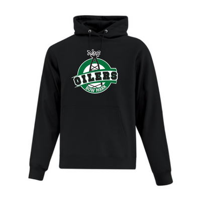 ATC Youth Everyday Fleece Hooded Sweatshirt - BOW MARK OILERS