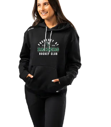 BAUER WOMENS TEAM PULLOVER HOODIE- PROPERTY OF U18AAA RAIDERS