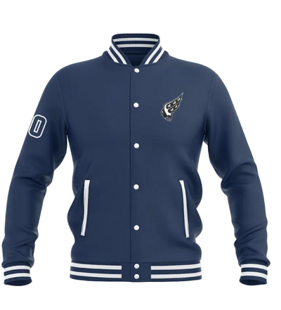 CUSTIMOO VARSITY JACKET- FOOTHILLS BISONS