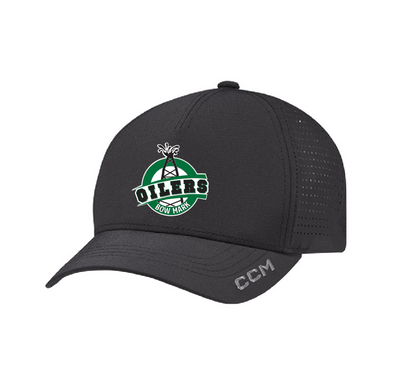 CCM Team Perforated Training Cap - BOW MARK OILERS