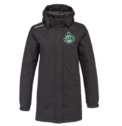 CCM Women's Winter Jacket - BOW MARK OILERS