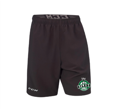CCM Woven Short - BOW MARK OILERS