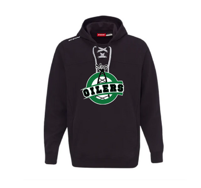 CCM Youth Jersey Fleece Hoodie - OOAA Oilers