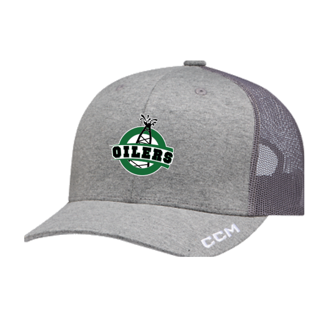 CCM Team Meshback Trucker Cap - OOAA Oilers