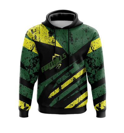 CUSTIMOO "FLASH" ADULT HOODIE- FOOTHILLS RINGETTE