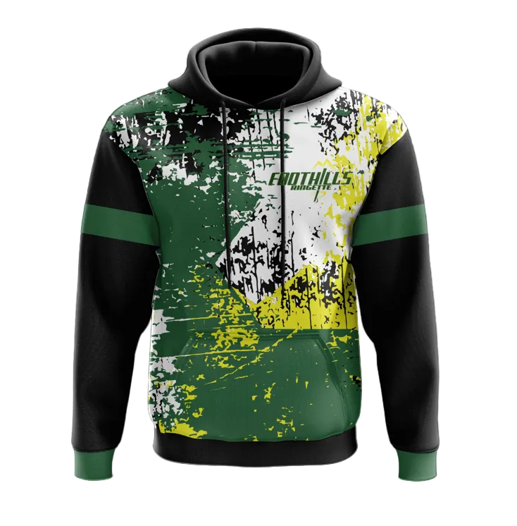 CUSTIMOO "POWER" WOMENS HOODIE- FOOTHILLS RINGETTE