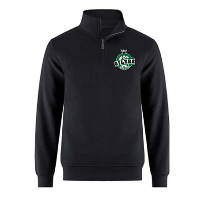 Flux 1/4 Zip Sweater - BOW MARK OILERS