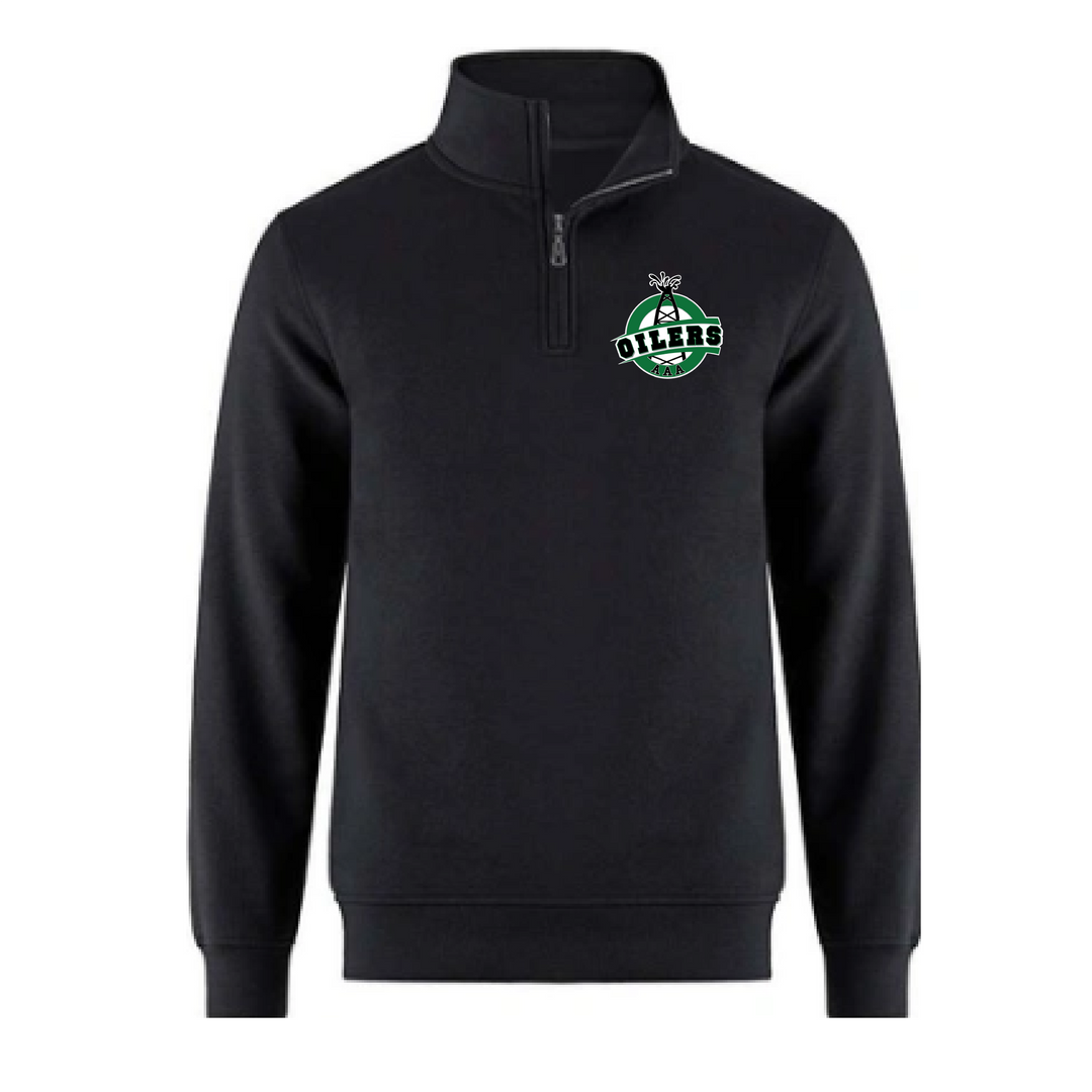 Flux 1/4 Zip Sweater - OOAA OILERS AAA
