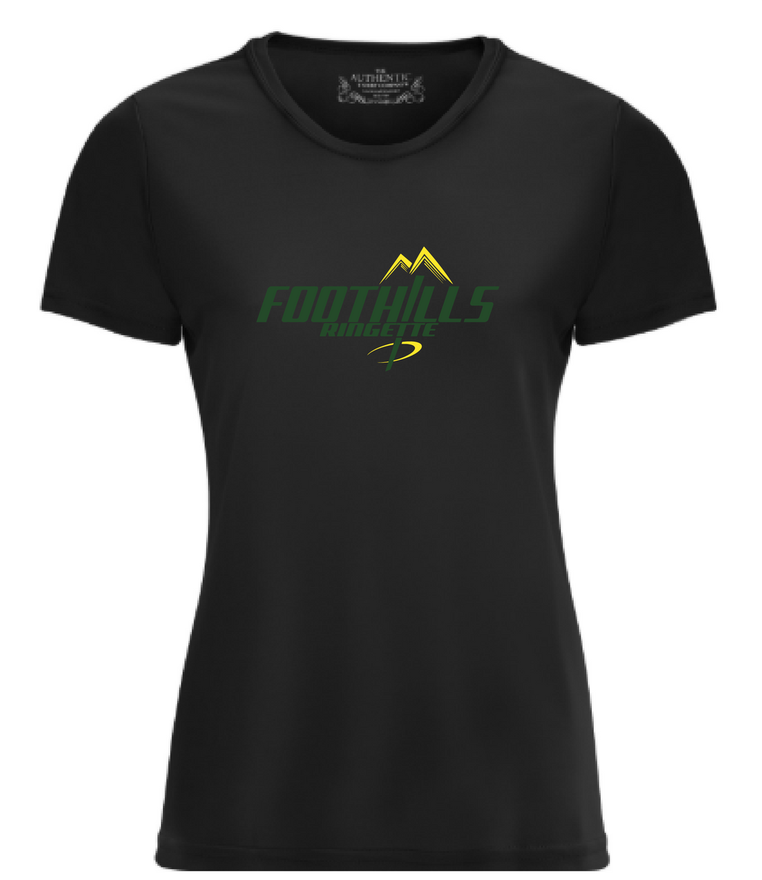 ATC PRO TEAM LADIES SHORT SLEEVE TEE - FOOTHILLS RINGETTE