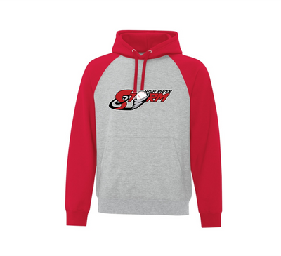 ATC Everyday Fleece Two-Tone Hooded Sweatshirt - High River Storm
