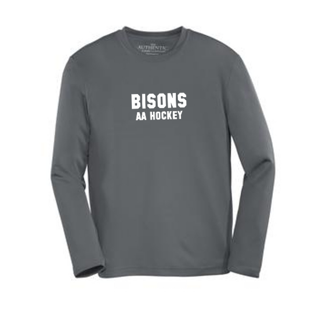 Atc Youth Pro Team Long Sleeve Tee - Foothills Bisons