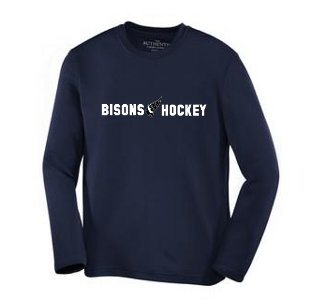 Atc Youth Pro Team Long Sleeve Tee - Foothills Bisons