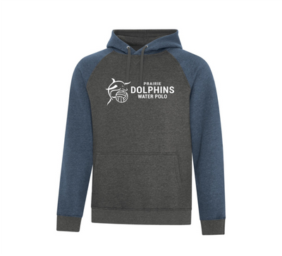 ATC ES Active Vintage Two Tone Hooded Sweatshirt - Prairie Dolphins