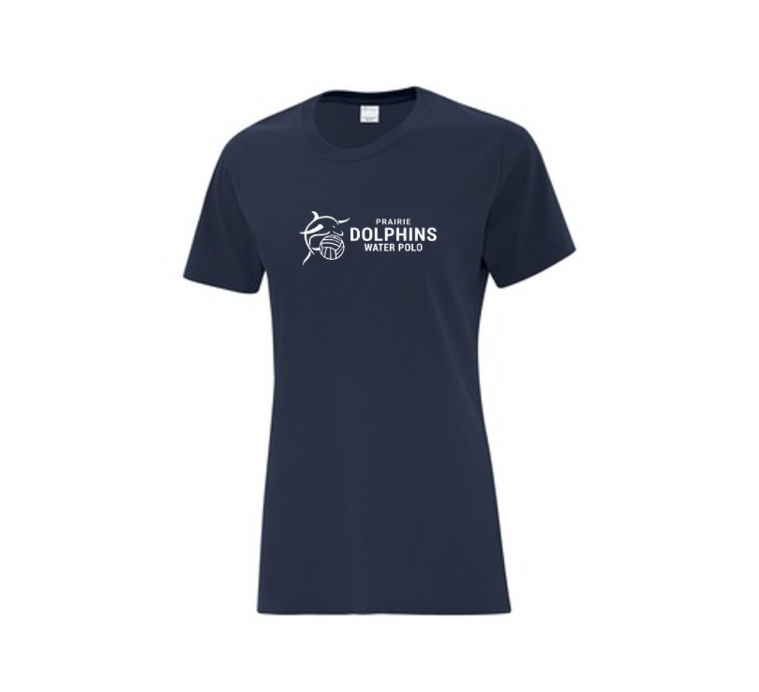 ATC Ladies'  Everyday Cotton Tee - Prairie Dolphins