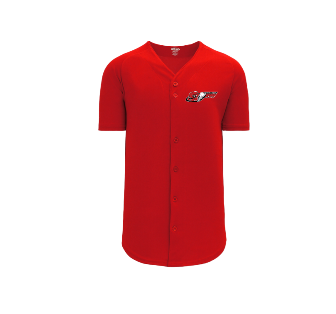 AK Youth Full Button Baseball Jersey - High River Storm