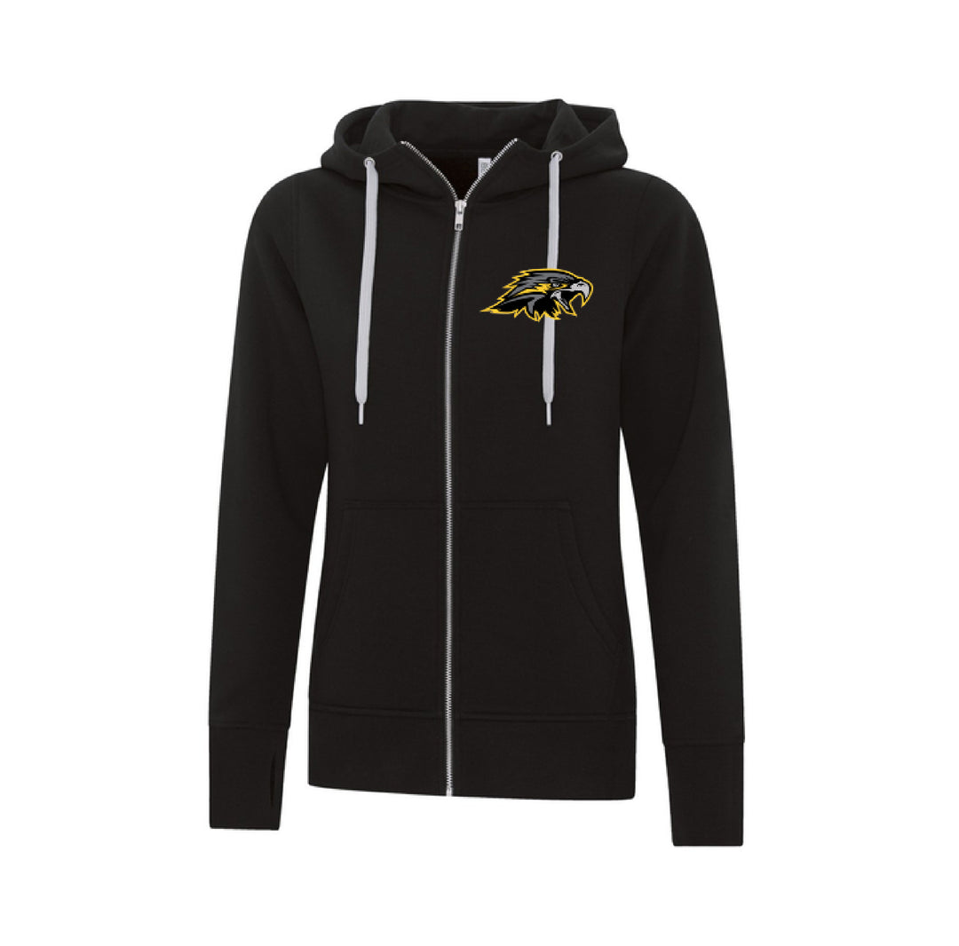 ATC Ladies Esactive Core Full Zip Hooded Sweatshirt - Hoks