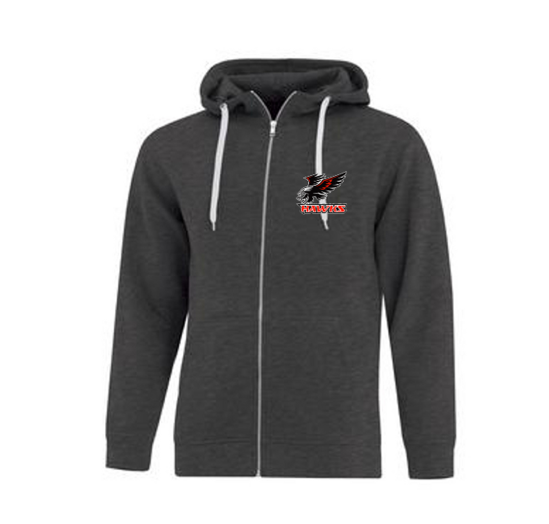 ATC ES Active Full-Zip Hooded Sweatshirt - VULCAN
