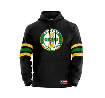 Bardown Youth OMHA Custom Sublimated Jersey Hoodie Green